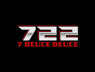 7 Deuce Deuce logo design by GassPoll