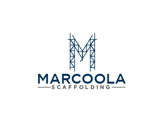 Marcoola Scaffolding  logo design by Farencia