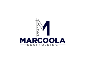 Marcoola Scaffolding  logo design by Farencia