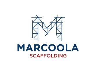 Marcoola Scaffolding  logo design by GemahRipah