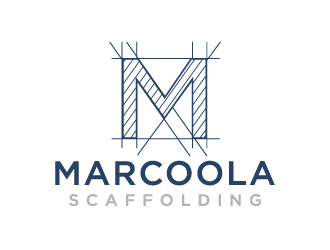 Marcoola Scaffolding  logo design by akilis13