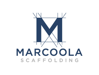 Marcoola Scaffolding  logo design by akilis13