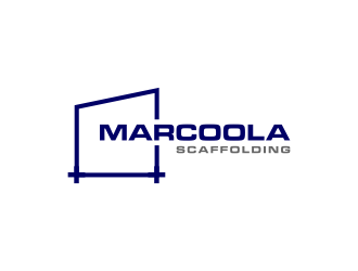 Marcoola Scaffolding  logo design by dodihanz