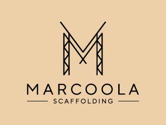 Marcoola Scaffolding  logo design by maserik