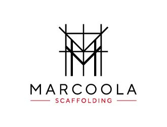 Marcoola Scaffolding  logo design by maserik