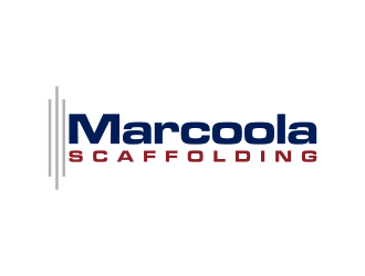 Marcoola Scaffolding  logo design by luckyprasetyo