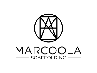 Marcoola Scaffolding  logo design by aflah