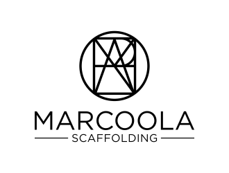 Marcoola Scaffolding  logo design by aflah