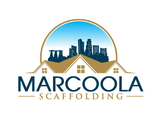 Marcoola Scaffolding  logo design by AamirKhan