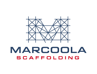 Marcoola Scaffolding  logo design by akilis13