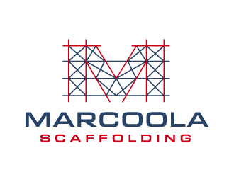 Marcoola Scaffolding  logo design by akilis13