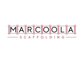 Marcoola Scaffolding  logo design by maserik