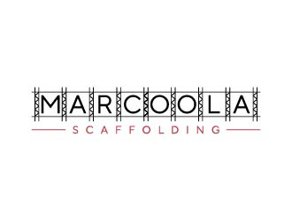 Marcoola Scaffolding  logo design by maserik