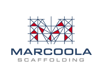 Marcoola Scaffolding  logo design by akilis13
