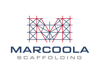 Marcoola Scaffolding  logo design by akilis13