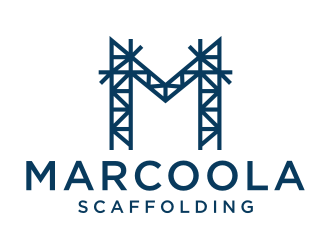 Marcoola Scaffolding  logo design by Franky.