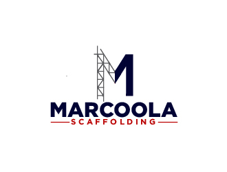Marcoola Scaffolding  logo design by Farencia