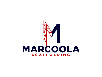 Marcoola Scaffolding  logo design by Farencia