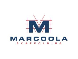 Marcoola Scaffolding  logo design by maserik