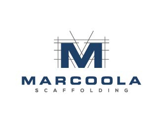 Marcoola Scaffolding  logo design by maserik