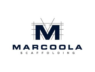 Marcoola Scaffolding  logo design by maserik
