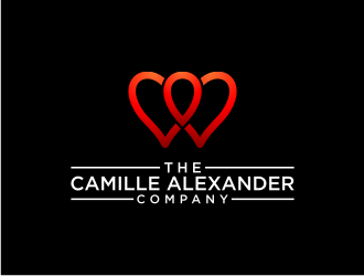 The Camille Alexander Company (nurturing your mind, body and soul) logo design by ndndn