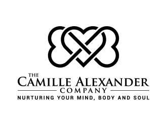 The Camille Alexander Company (nurturing your mind, body and soul) logo design by lexipej