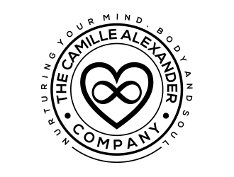 The Camille Alexander Company (nurturing your mind, body and soul) logo design by cintoko