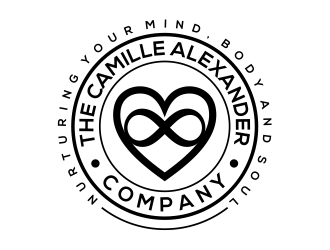 The Camille Alexander Company (nurturing your mind, body and soul) logo design by cintoko
