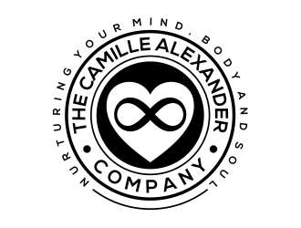The Camille Alexander Company (nurturing your mind, body and soul) logo design by cintoko