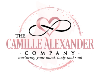 The Camille Alexander Company (nurturing your mind, body and soul) logo design by jaize