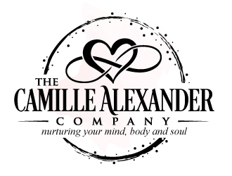The Camille Alexander Company (nurturing your mind, body and soul) logo design by jaize