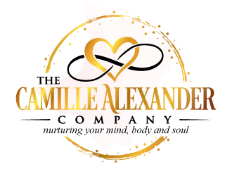 The Camille Alexander Company (nurturing your mind, body and soul) logo design by jaize