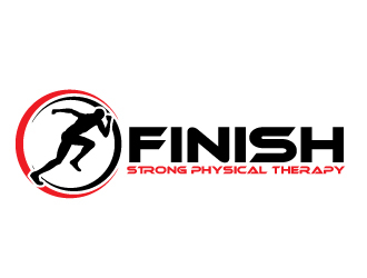 Finish Strong Physical Therapy logo design by AamirKhan