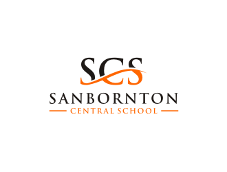 Sanbornton Central School logo design by Artomoro