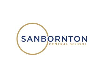 Sanbornton Central School logo design by Artomoro