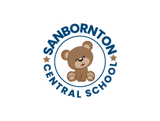 Sanbornton Central School logo design by aryamaity