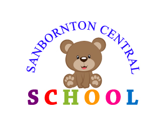Sanbornton Central School logo design by aryamaity