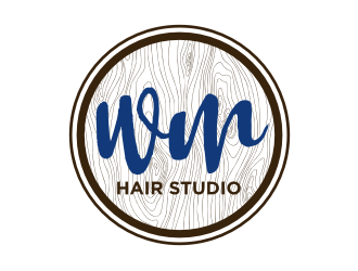 WM hair studio  logo design by GemahRipah