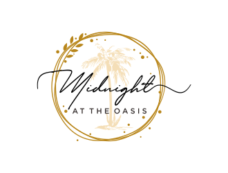 Midnight at the Oasis logo design by GassPoll