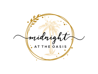 Midnight at the Oasis logo design by GassPoll