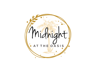 Midnight at the Oasis logo design by GassPoll