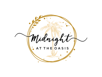 Midnight at the Oasis logo design by GassPoll