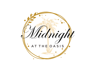 Midnight at the Oasis logo design by GassPoll