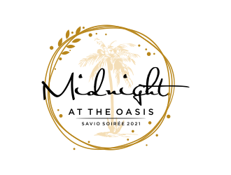 Midnight at the Oasis logo design by GassPoll
