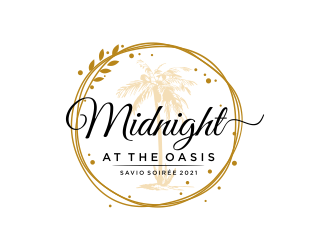Midnight at the Oasis logo design by GassPoll