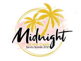Midnight at the Oasis logo design by AamirKhan