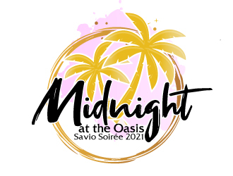 Midnight at the Oasis logo design by AamirKhan