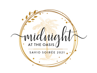 Midnight at the Oasis logo design by akilis13