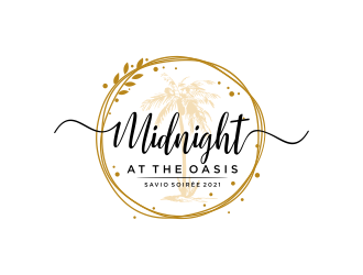 Midnight at the Oasis logo design by GassPoll